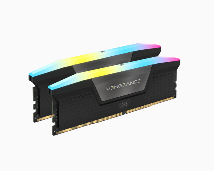 Dual Channel: 32GB (2x16GB) DDR5 6000MHz C36 Vengeance RGB - Optimised for AMD Ryzen Desktop Memory  